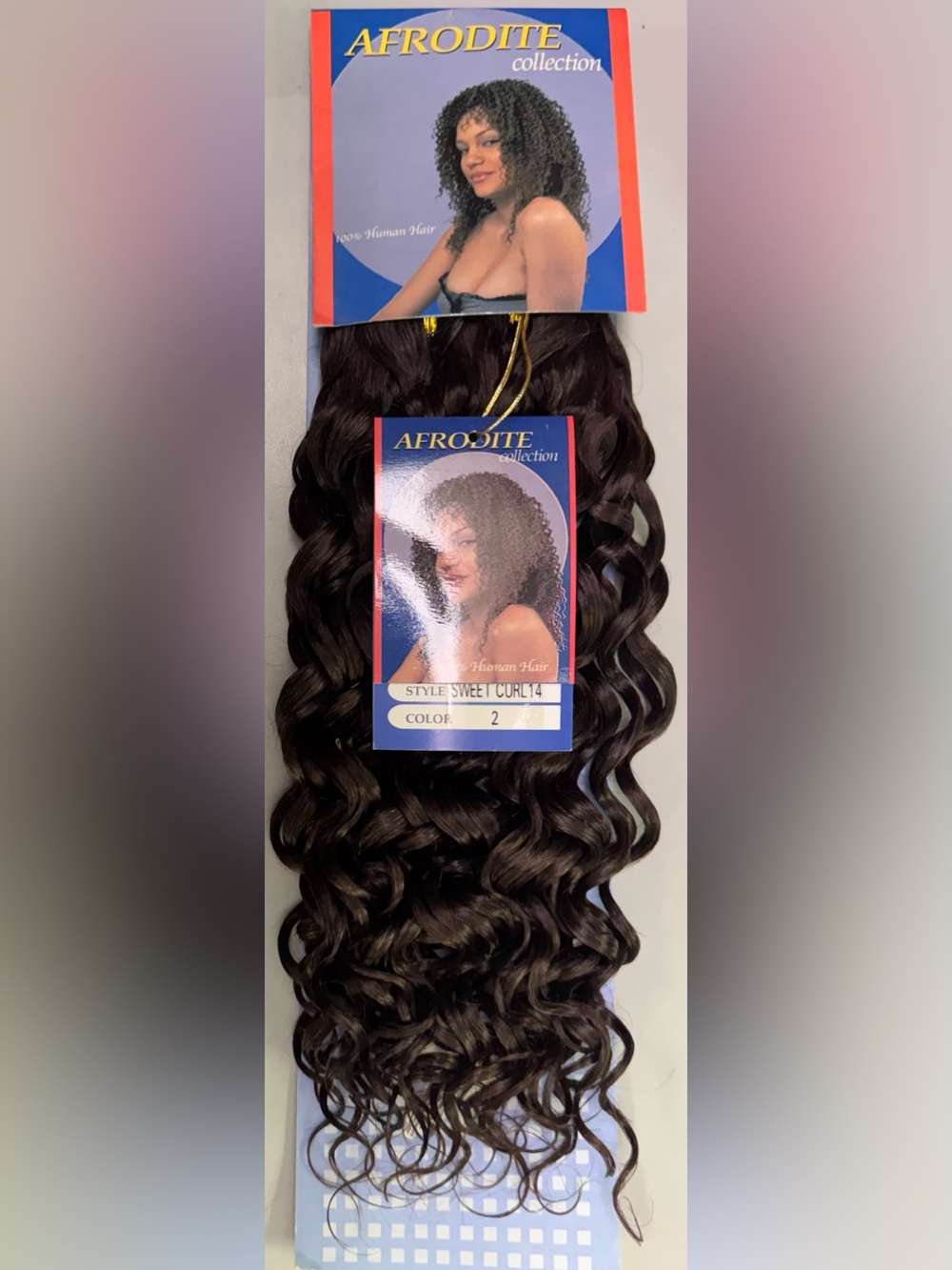 Afrodite collection. 100% human hair. Sweet curl